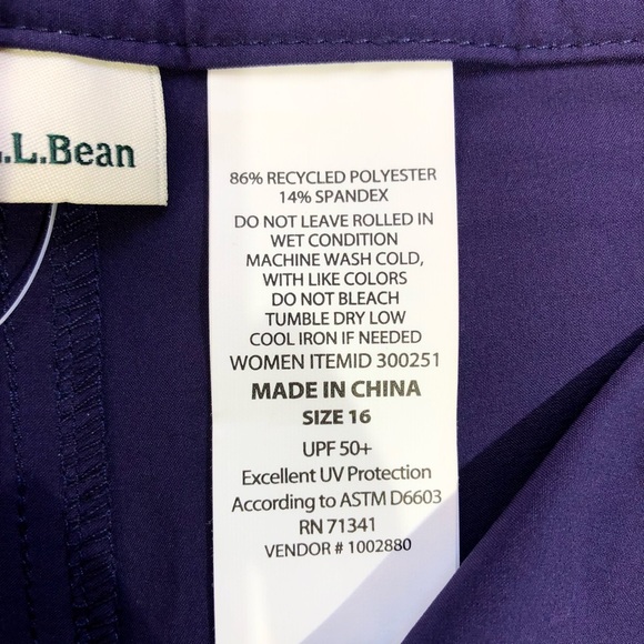 L.L. Bean Plus Size Sun Blocking Swimwear - Picture 7 of 7